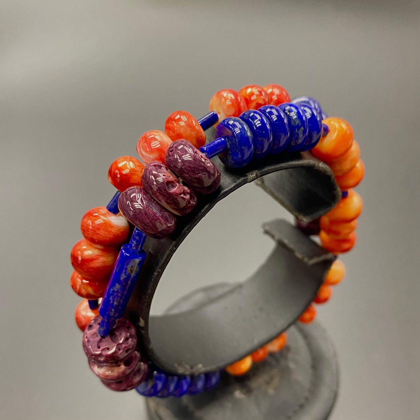 Lapis Gemstone Beads Bracelet