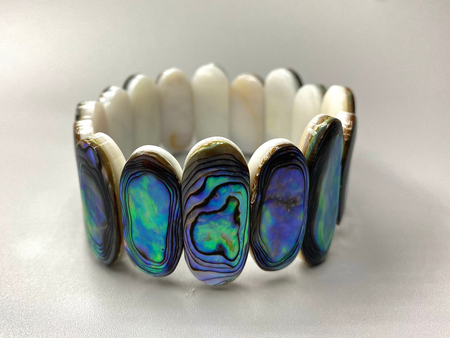 Natural Abalone Shell irregular Bracelet