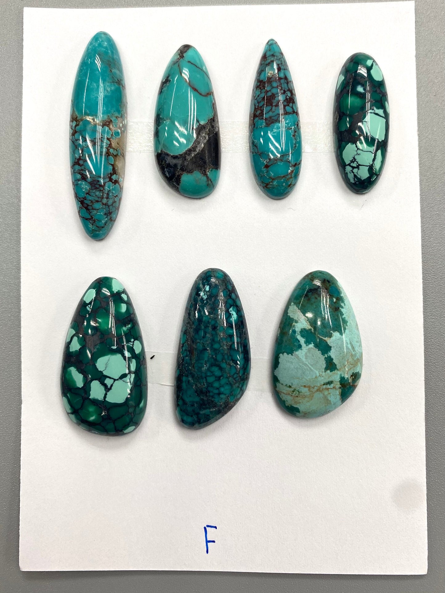 Natural Irregular Turquoise Cabochons