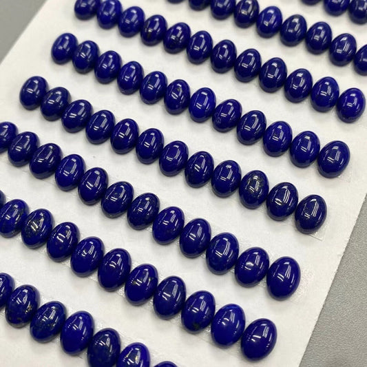 Natural Lapis oval Cab 5x7mm