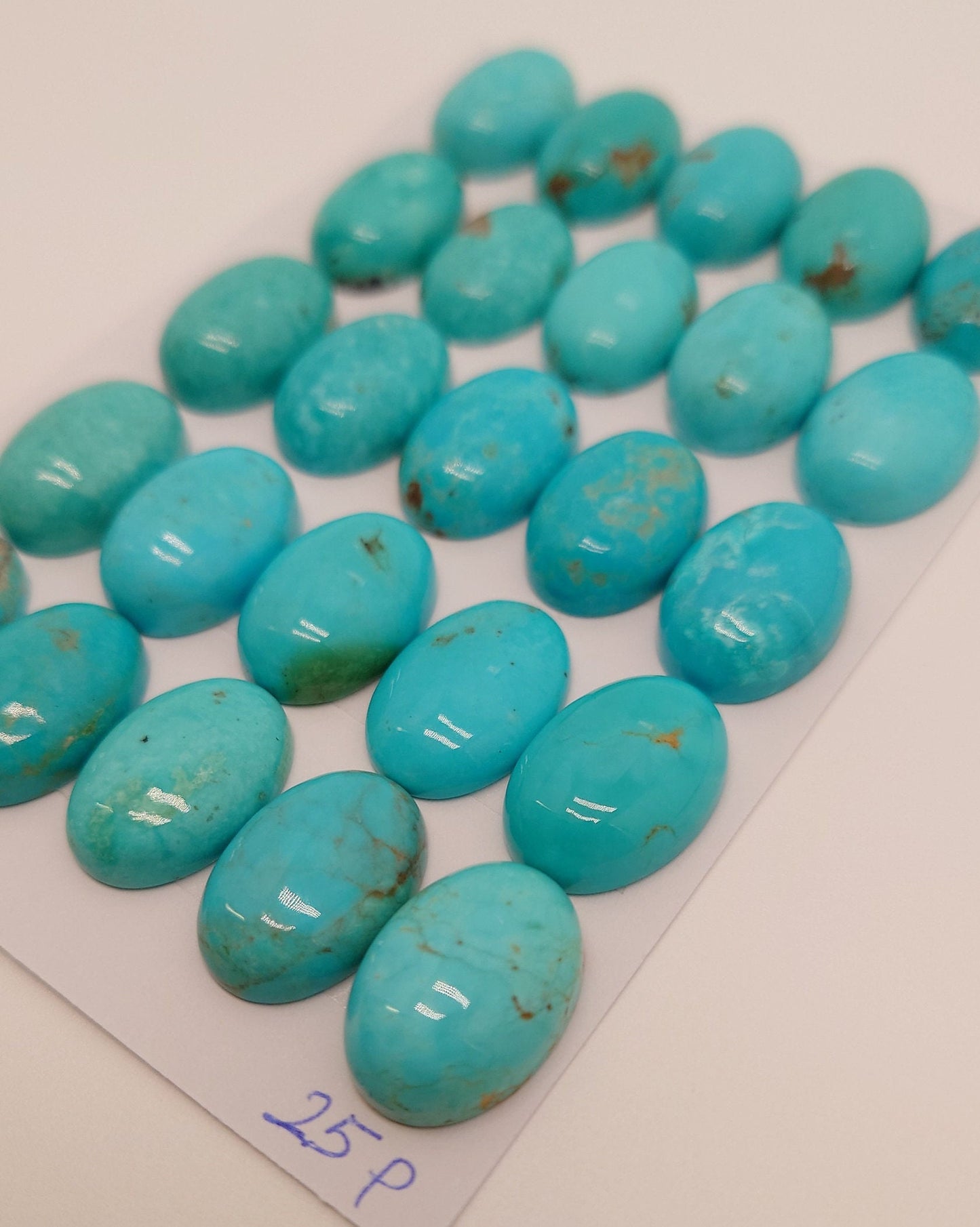 Natural Turquoise Oval Cabs 10x14mm 13x18m 15x20m 18x25m 20x30m