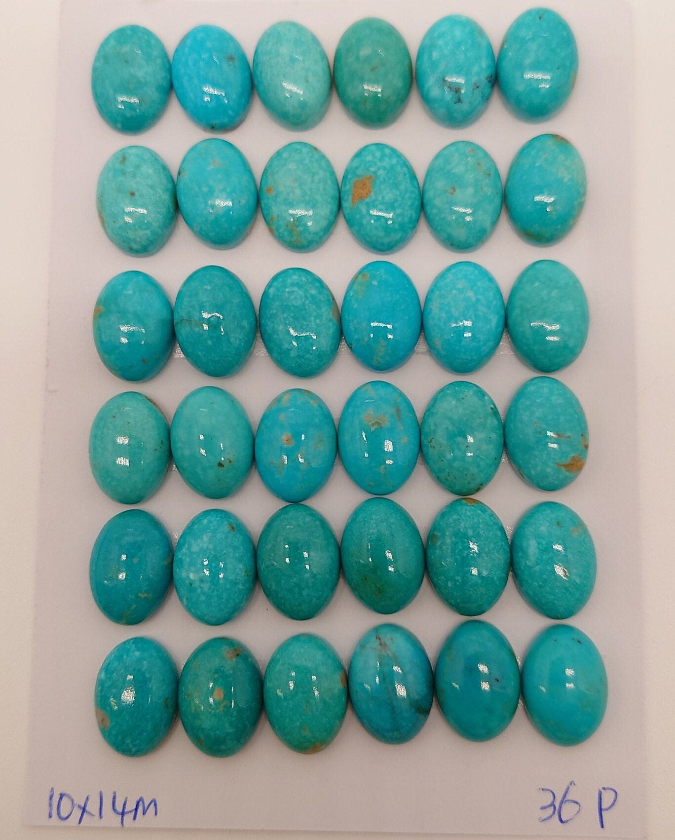 Natural Turquoise Oval Cabs 10x14mm 13x18m 15x20m 18x25m 20x30m