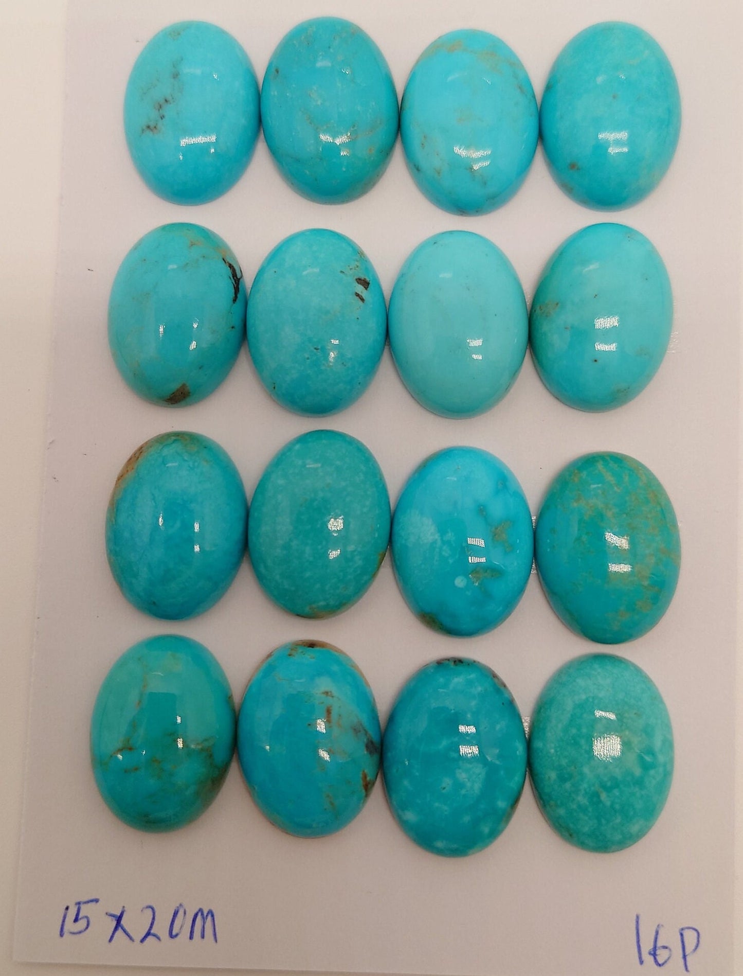 Natural Turquoise Oval Cabs 10x14mm 13x18m 15x20m 18x25m 20x30m