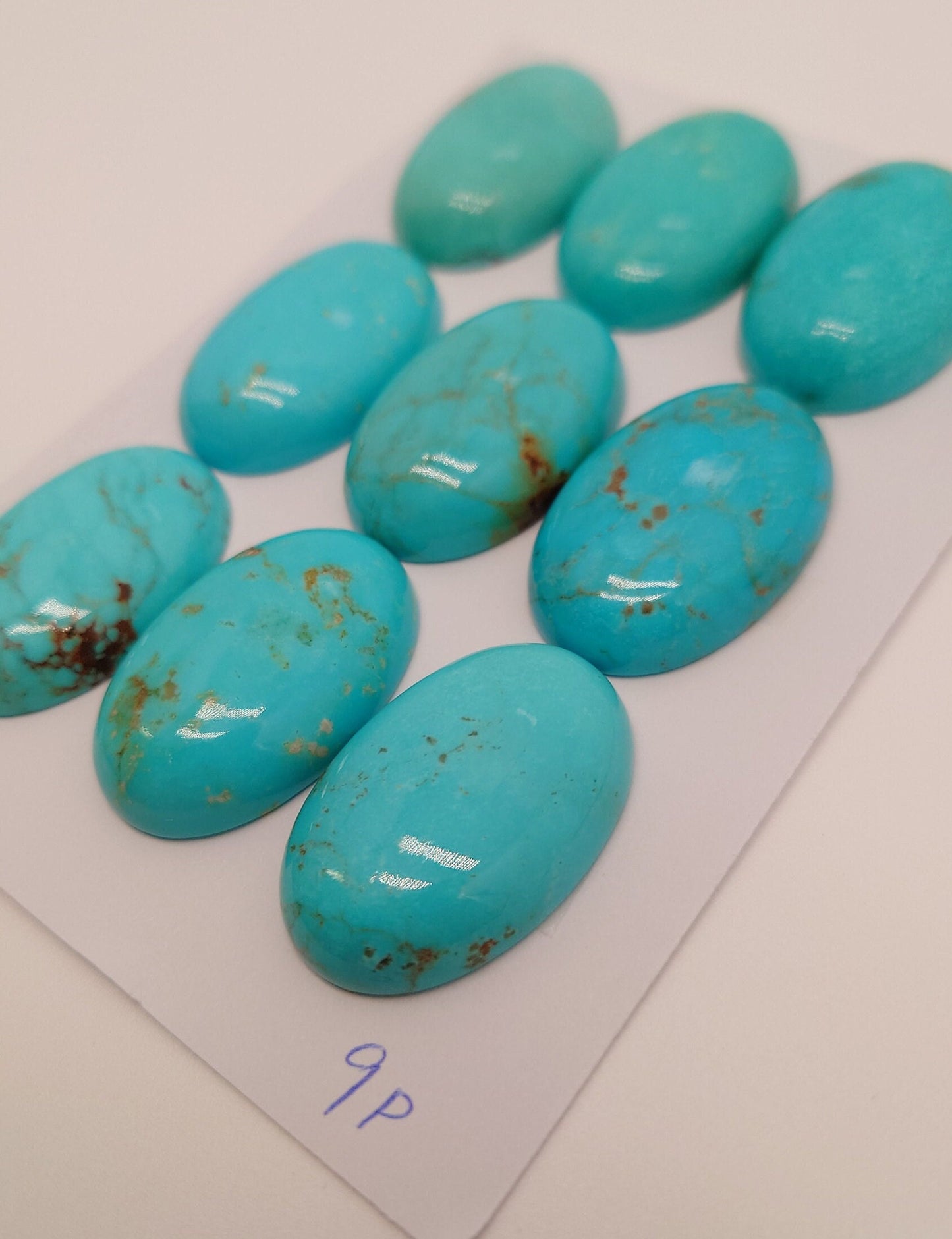 Natural Turquoise Oval Cabs 10x14mm 13x18m 15x20m 18x25m 20x30m