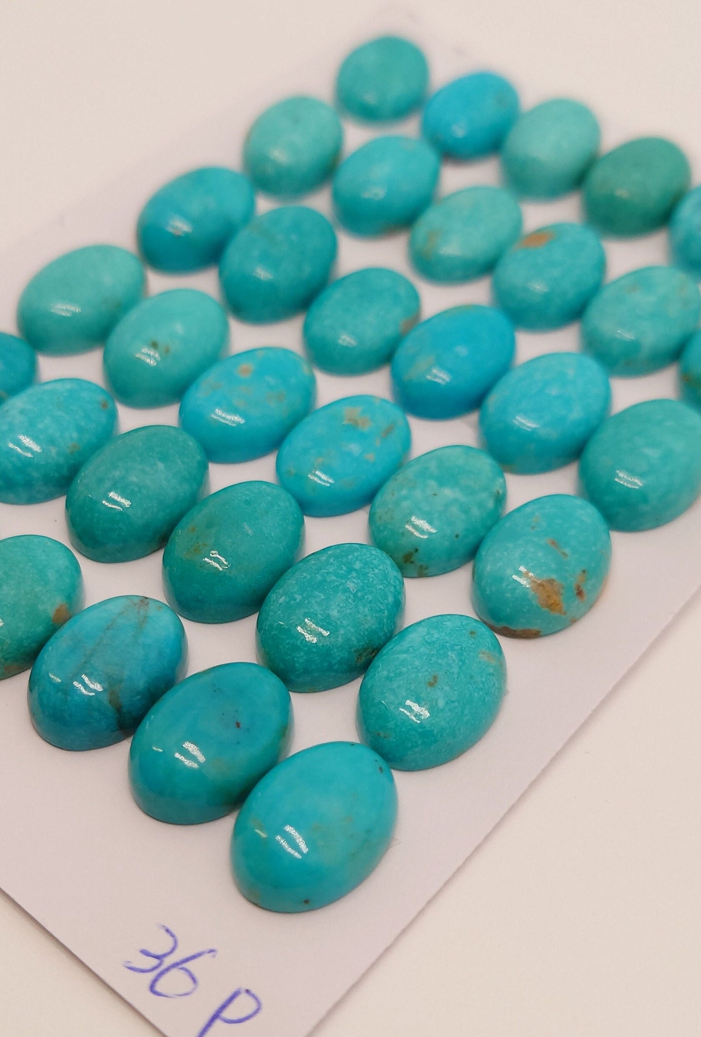 Natural Turquoise Oval Cabs 10x14mm 13x18m 15x20m 18x25m 20x30m