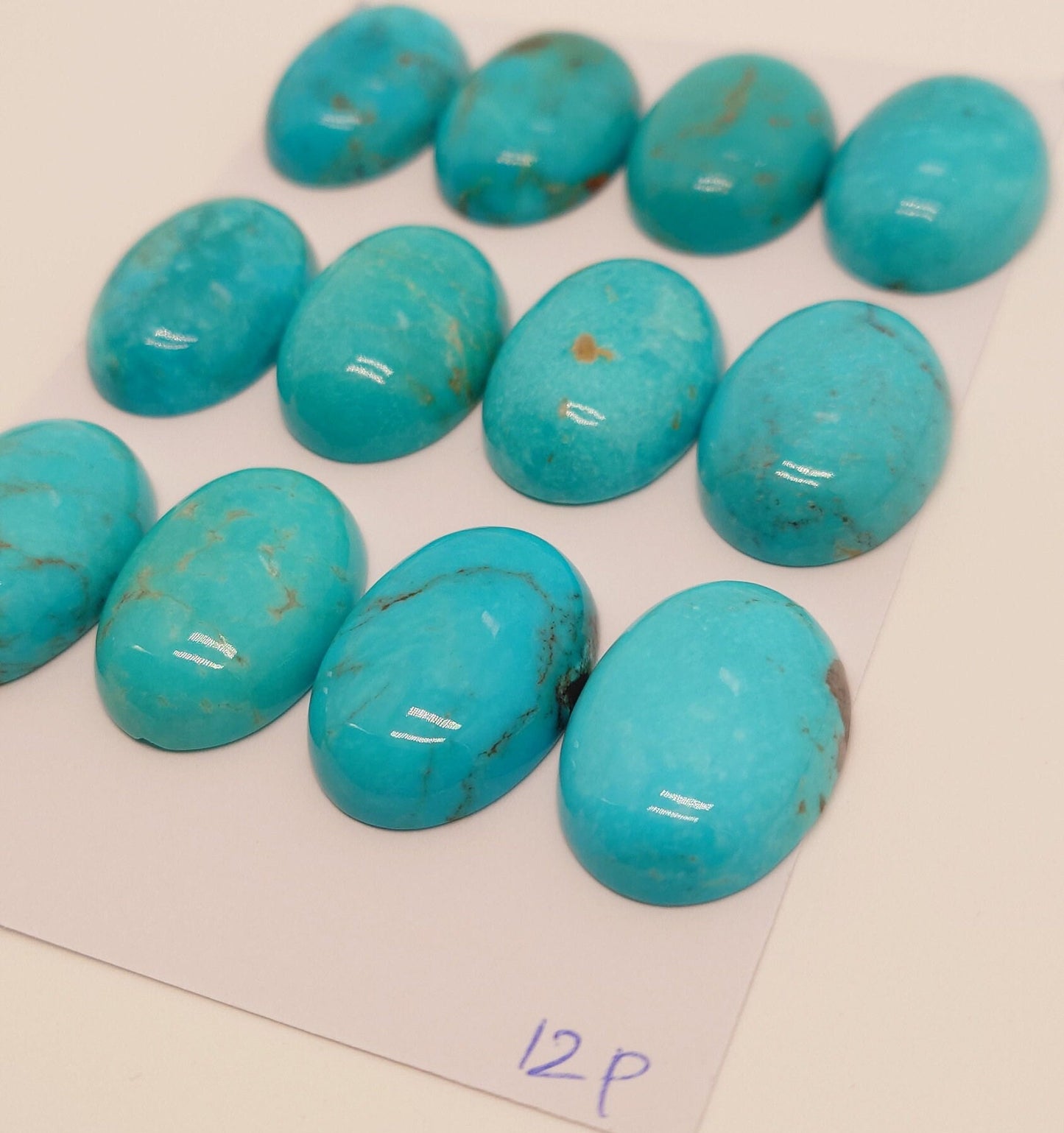 Natural Turquoise Oval Cabs 10x14mm 13x18m 15x20m 18x25m 20x30m