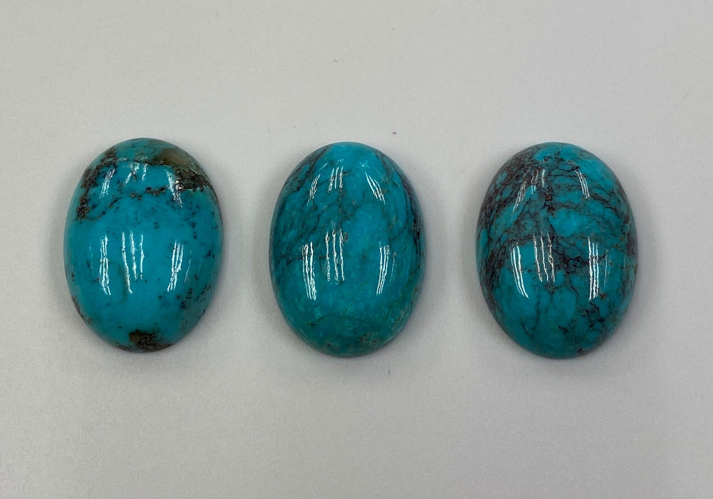 Natural Turquoise Oval Cabs 13X18mm 18X25mm