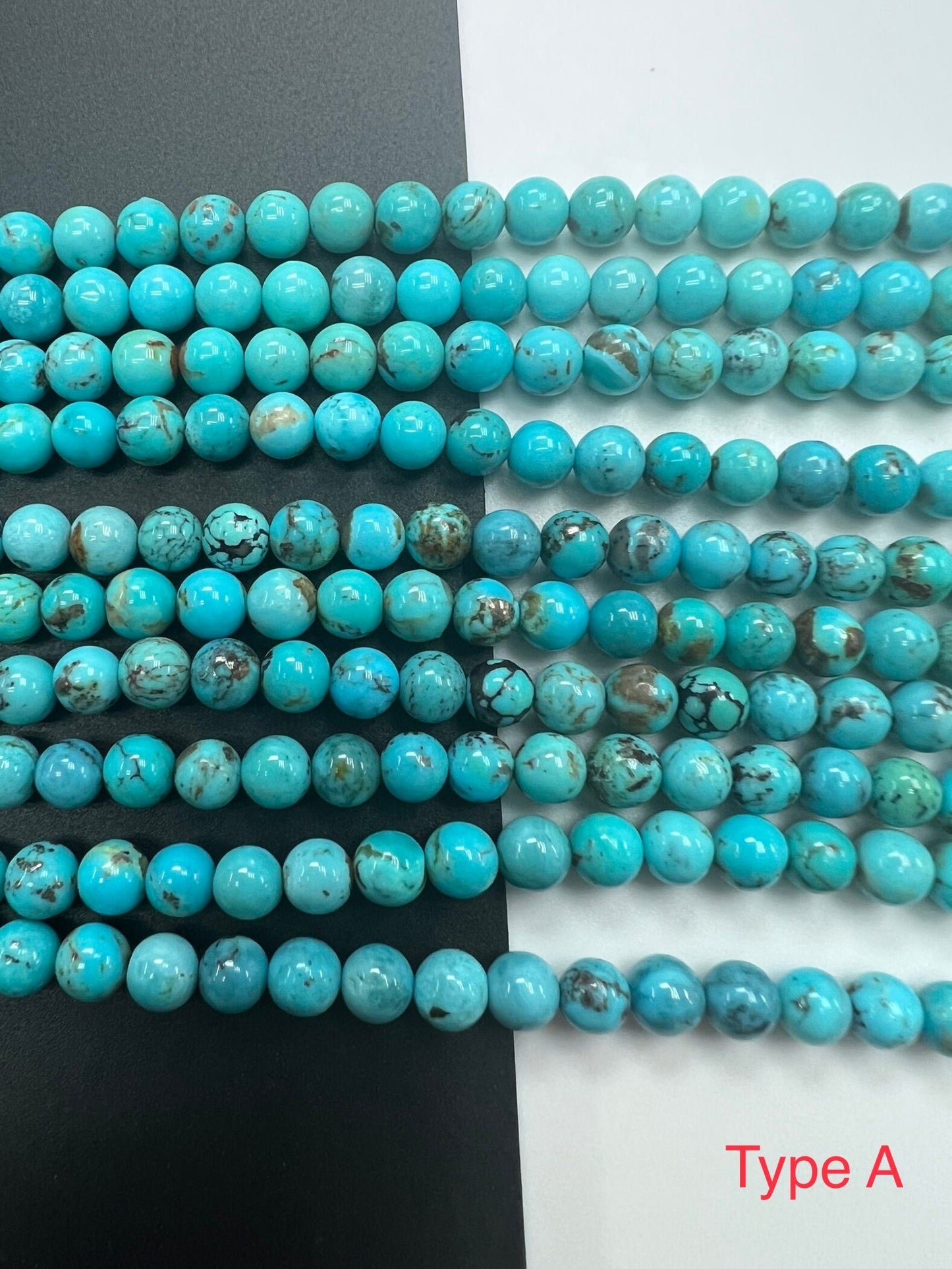 Natural Turquoise Round Beads 5.8-6mm